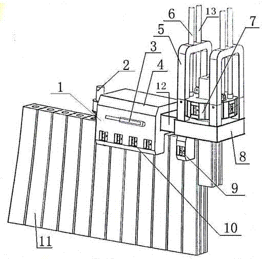 Self-walking balance-weight-free static pile pressing device