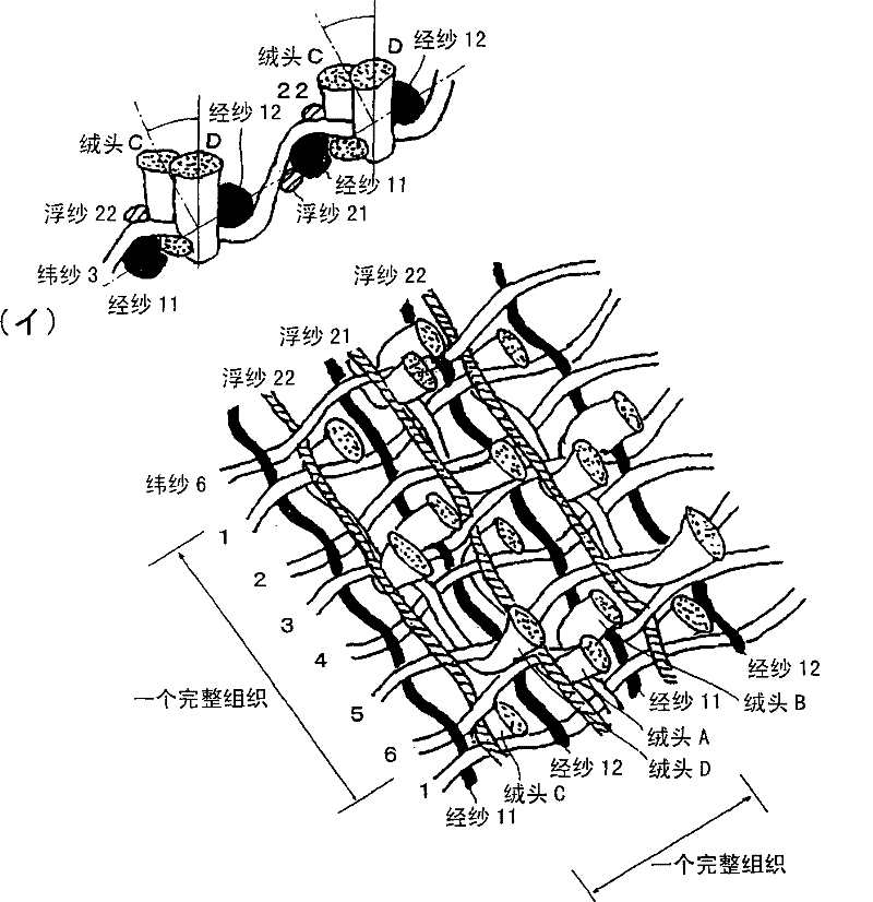 Friction cloth for liquid crystal panel manufacturing