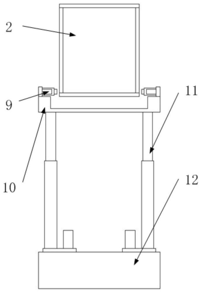 A nozzle storage and quick replacement device