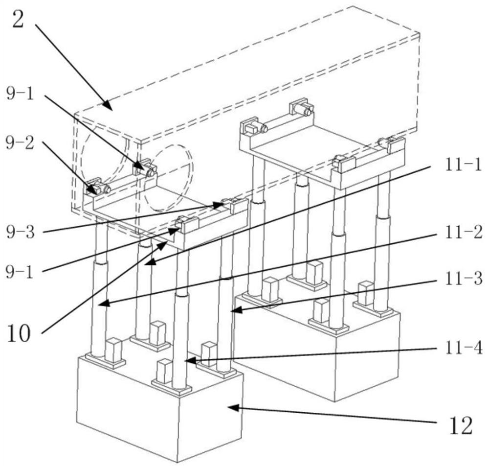 A nozzle storage and quick replacement device