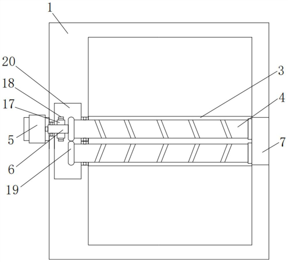 Plate discharging mechanism for smart home manufacturing