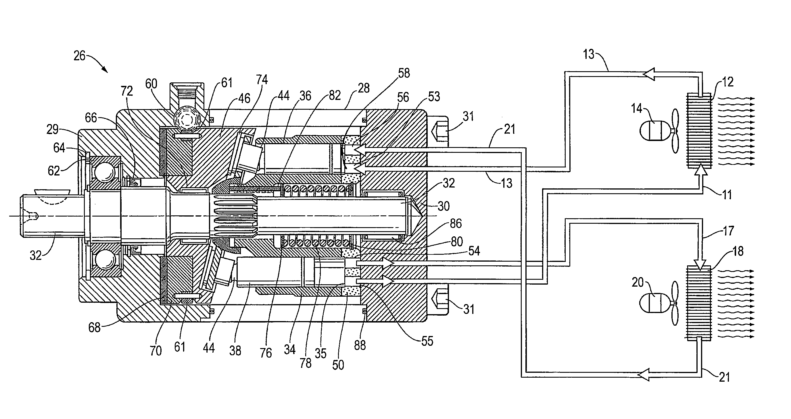 Integrated compressor/expansion engine