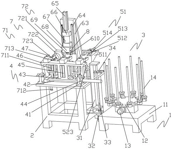 Welding chamfering machine for supporting seat of compressor