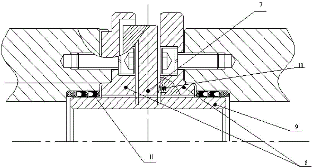 Method utilizing crosshead shoe to reconstitute roller system of continuous casting machine segment