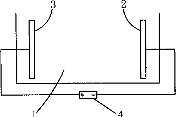 Alkali reductive water diaphragm-free electrolysis device