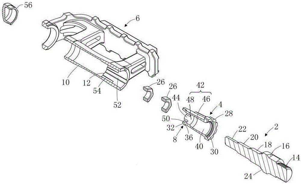 Combination structure of pedal and mandril of bike