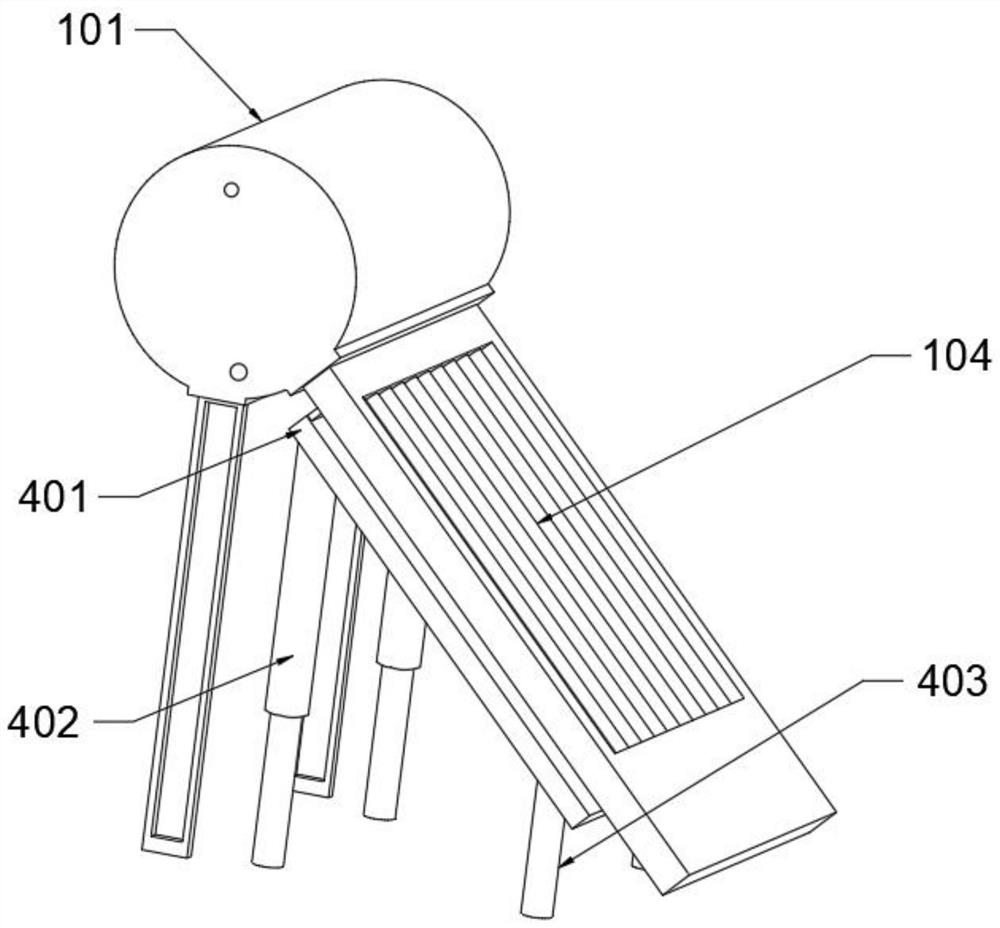 Hydraulic system matching device capable of linking with underfloor heating air conditioner