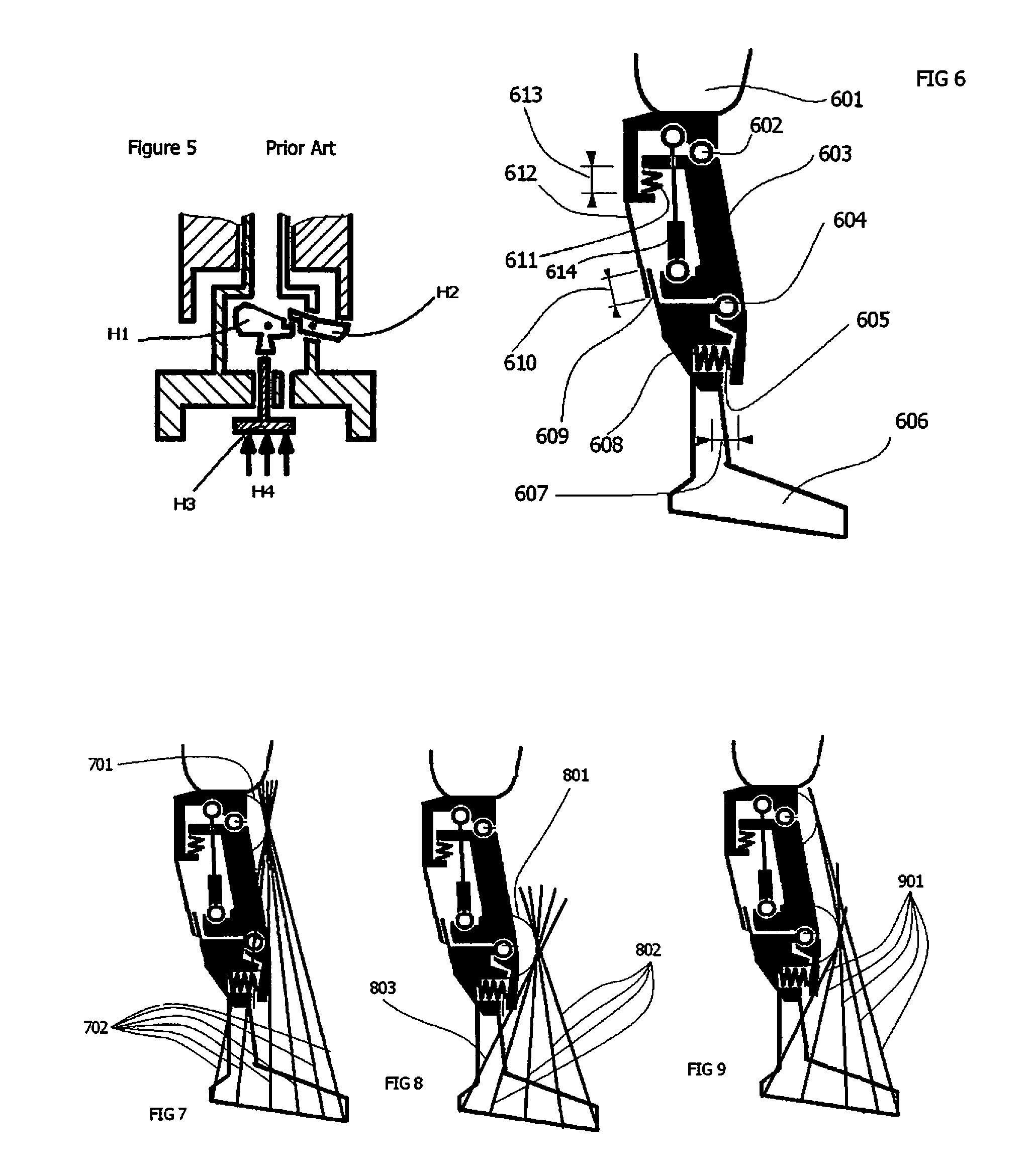 Prosthesis having movement lock