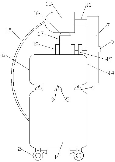 A device and method for single-player training and serving in three-beat sports