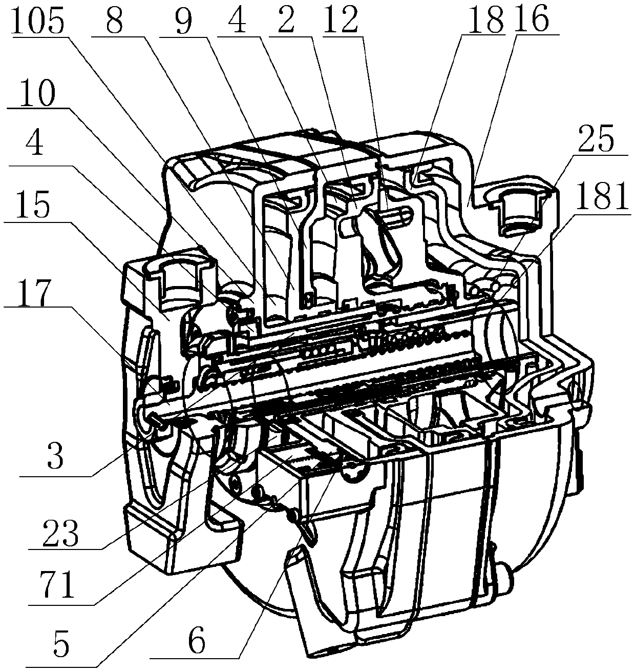 Parking brake modules and brake cylinders, brake caliper units for rail vehicles