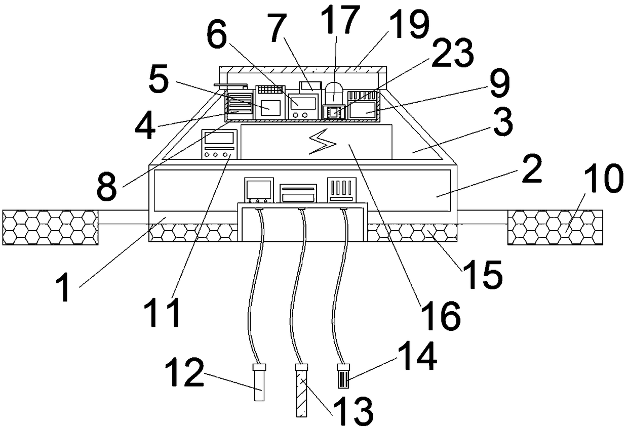 Water level and water quality measurement system based on 2G network