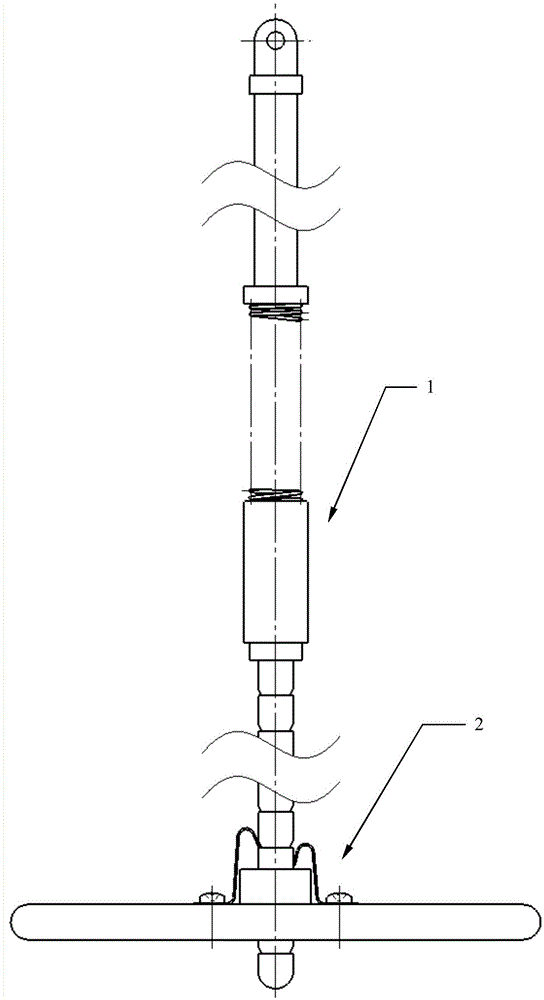 Waste oil tank bottom sludge thickness measurer