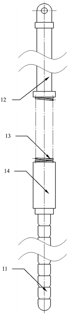 Waste oil tank bottom sludge thickness measurer