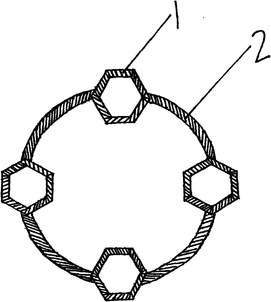 Flange nut loose-proof sleeve