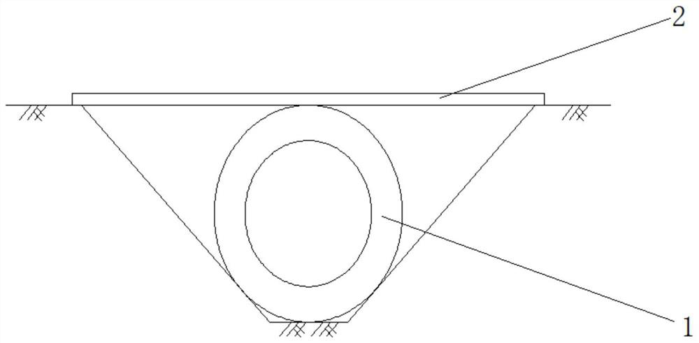 Inflatable bridge capable of being erected quickly