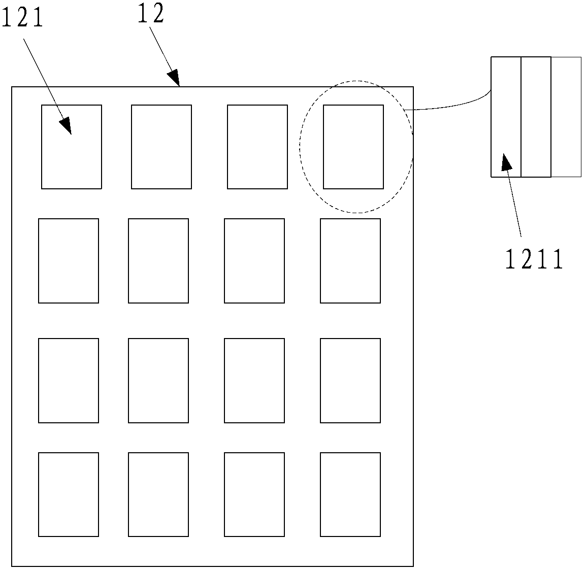 Organic electroluminescent diode display device