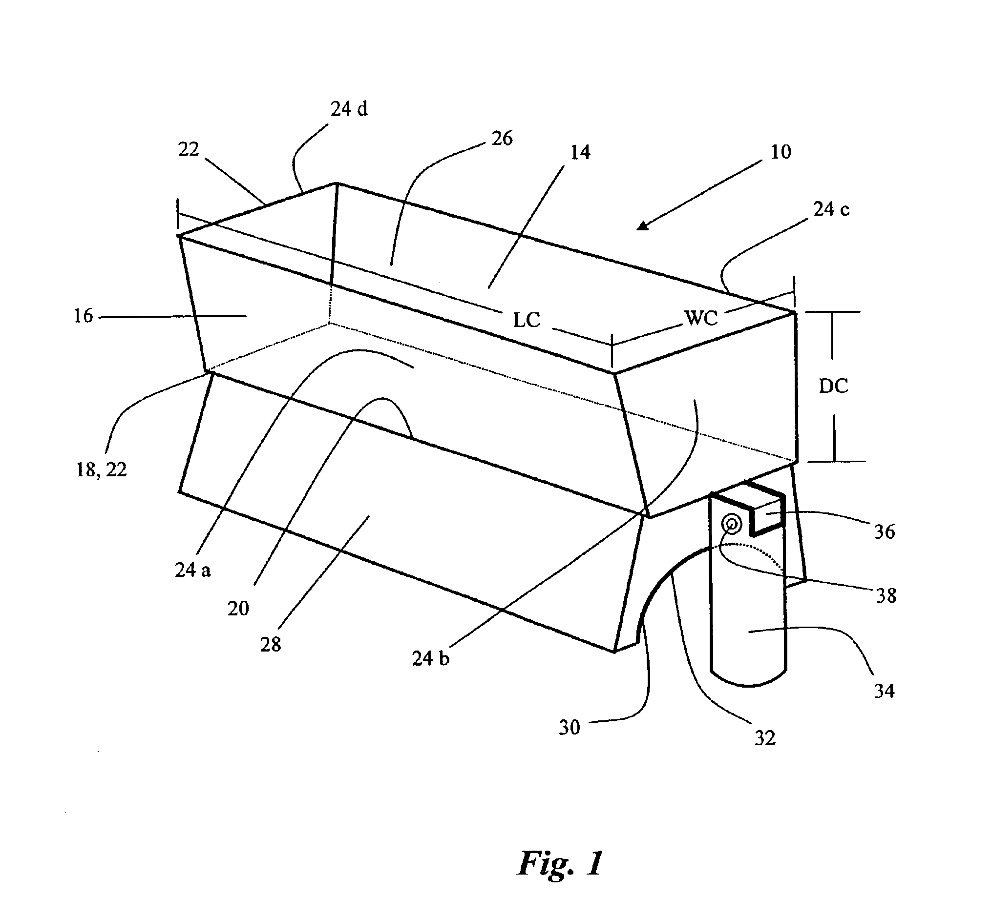 Ergonomic container