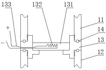 Fluid type trigger and fracturing device