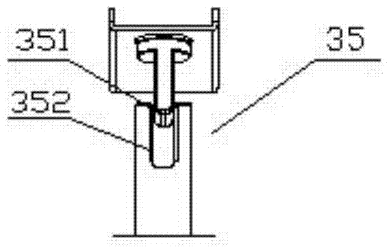 Turning mechanism for a nursing bed