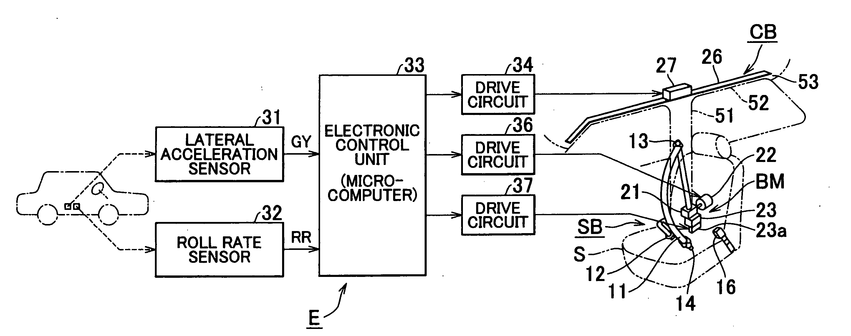 Seat belt apparatus for vehicle