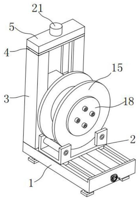 A pay-off device for enameled wire production