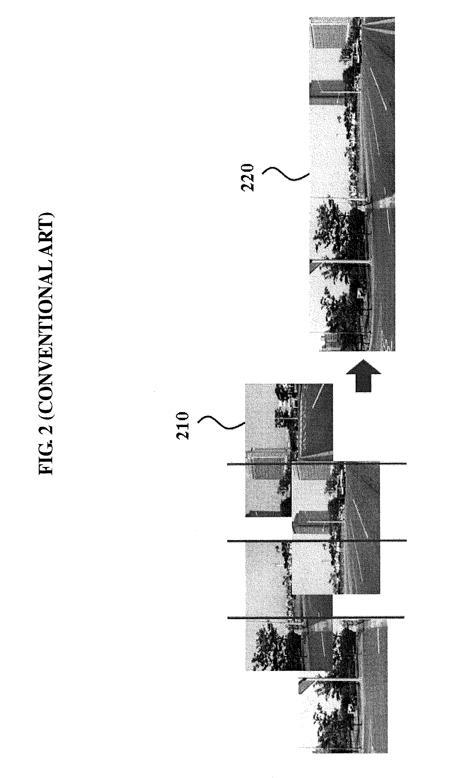 Method and apparatus for providing panoramic view with high speed image matching and mild mixed color blending