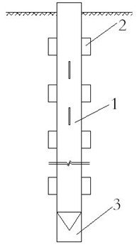 Fish-shaped steel tube pile