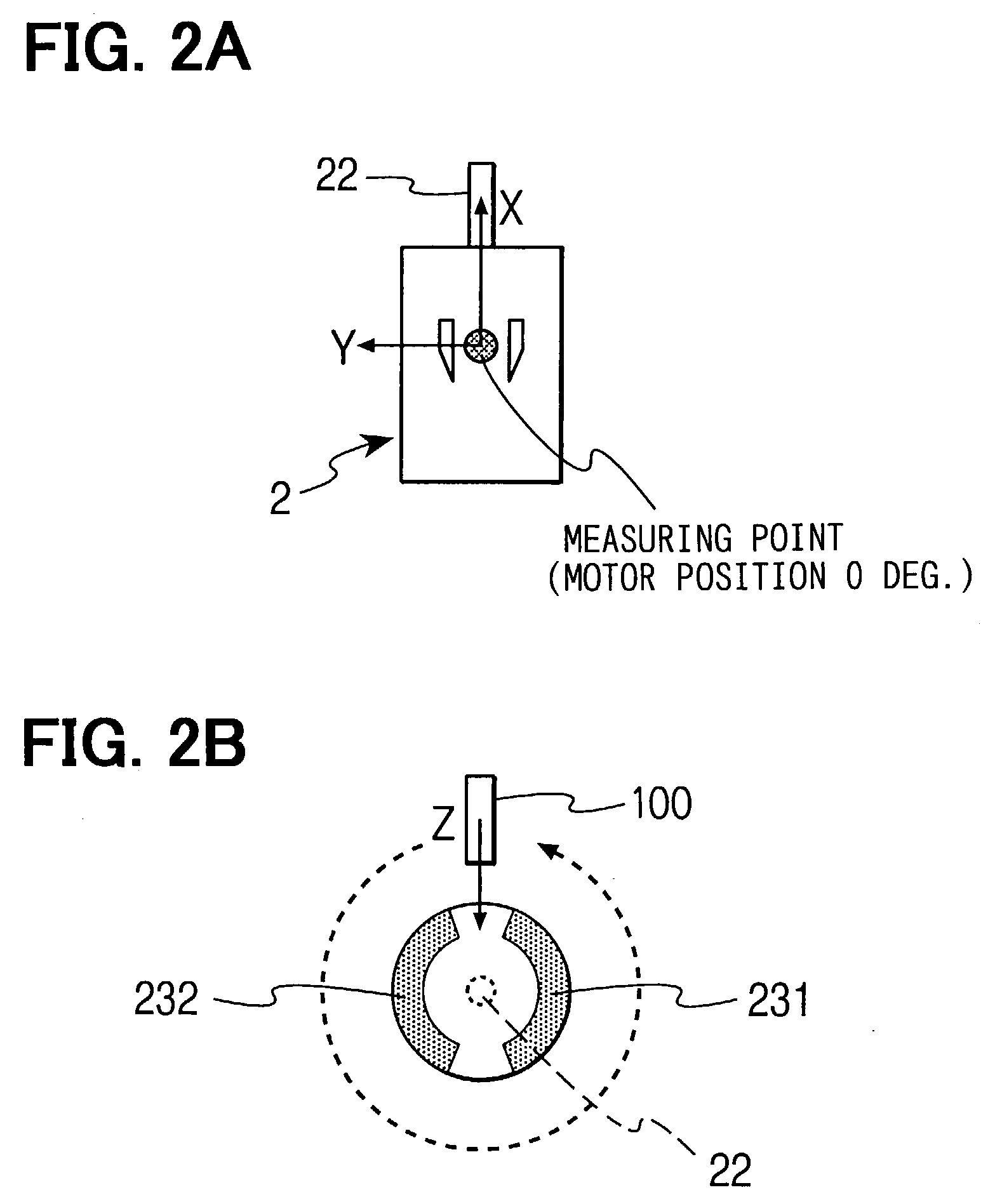 Magnetic sensor unit less responsive to leaking magnetic flux