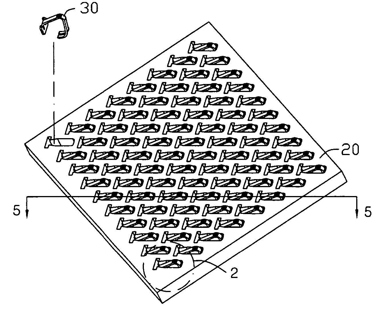 Land grid array socket