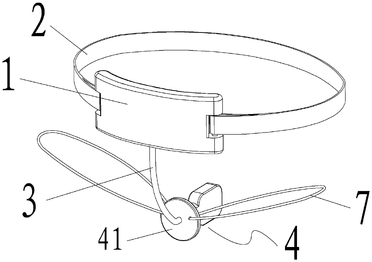 Waistband type pelvic floor muscle therapeutic apparatus