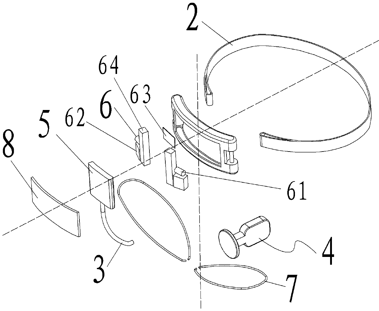 Waistband type pelvic floor muscle therapeutic apparatus