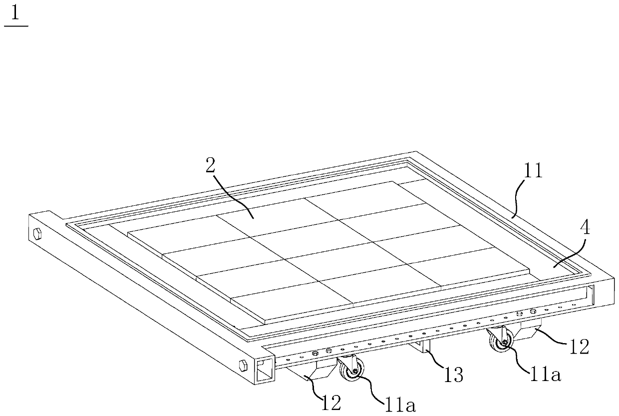 Curtain wall comprehensive physical detection device