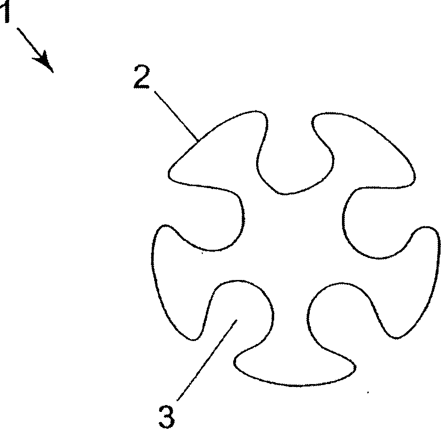 Grooved-shape monofilaments and the fabrics made thereof