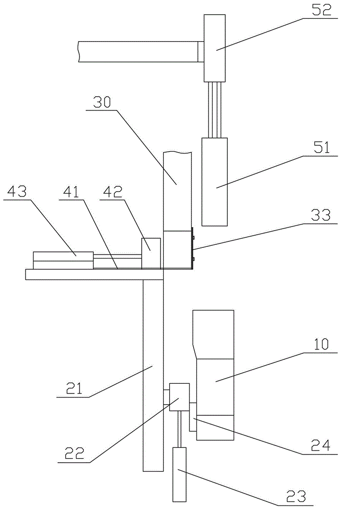 Inner bag loading device for bulk compressed tea