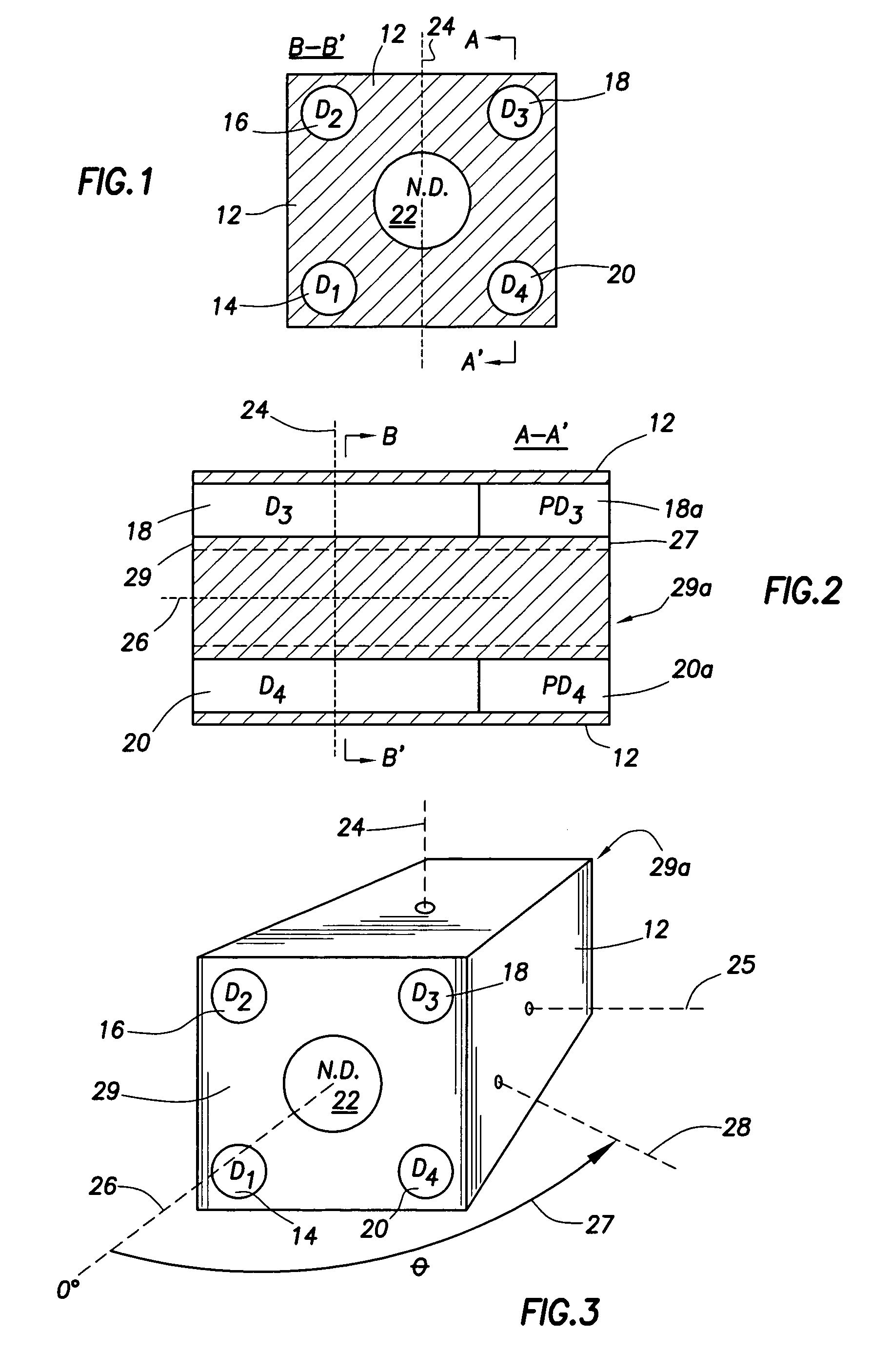 Neutron/gamma ray survey instrument with directional gamma ray sensitivity