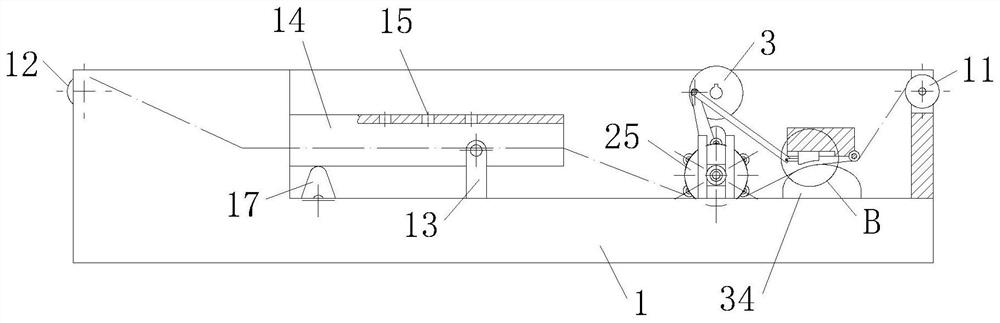 Open-width washing machine for textile fabrics