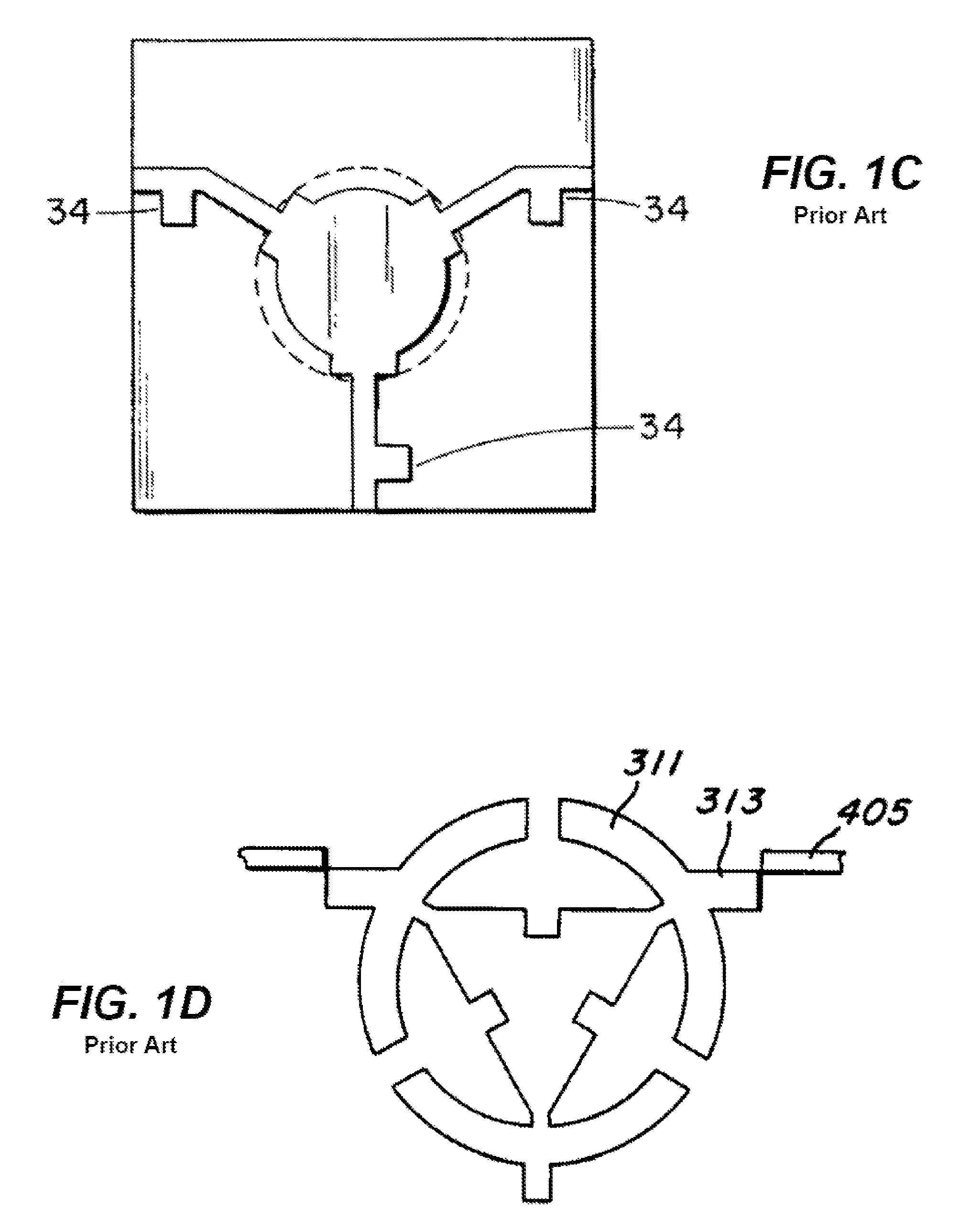 Integrated circulators sharing a continuous circuit