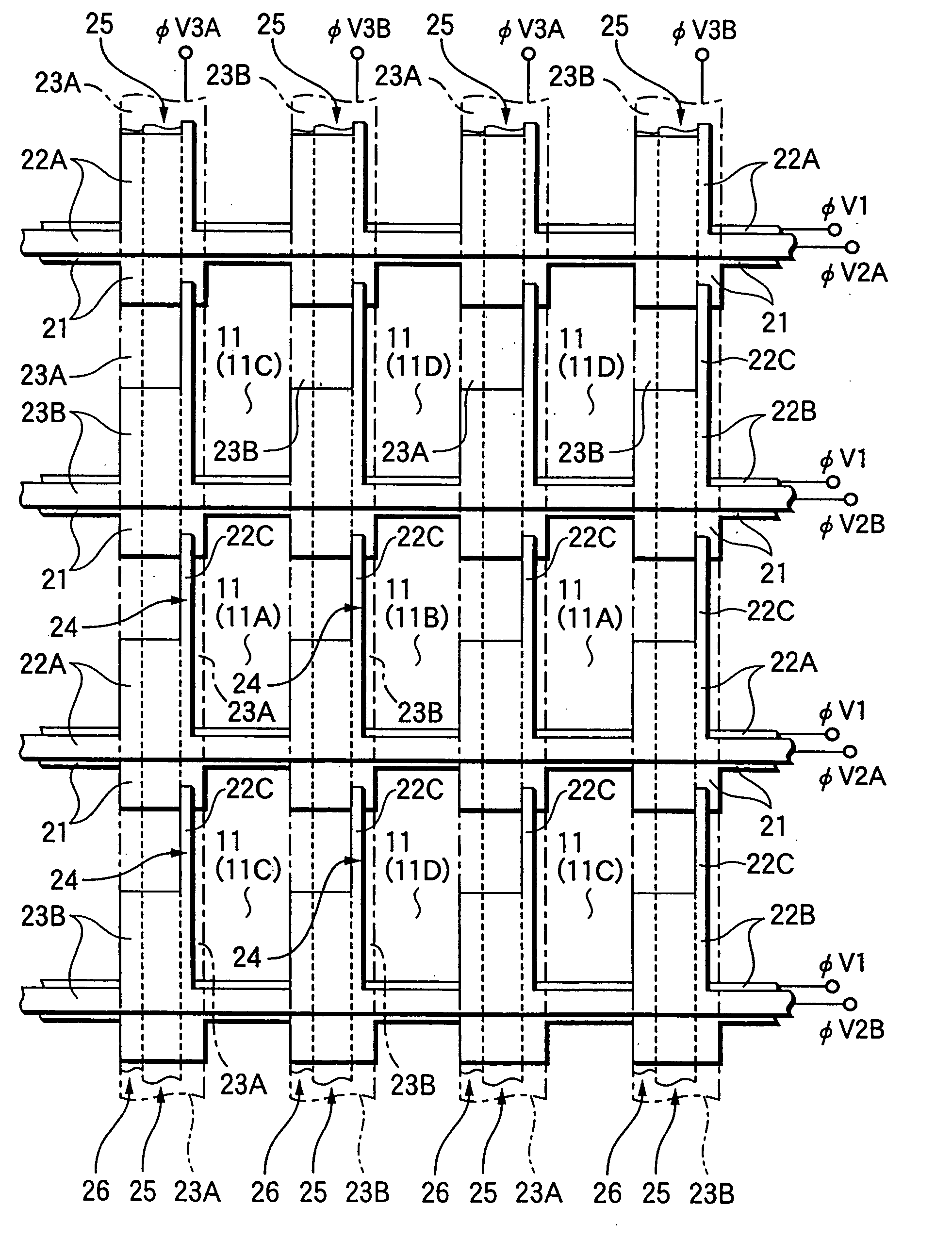 Solid-state image pickup device and method for driving the same