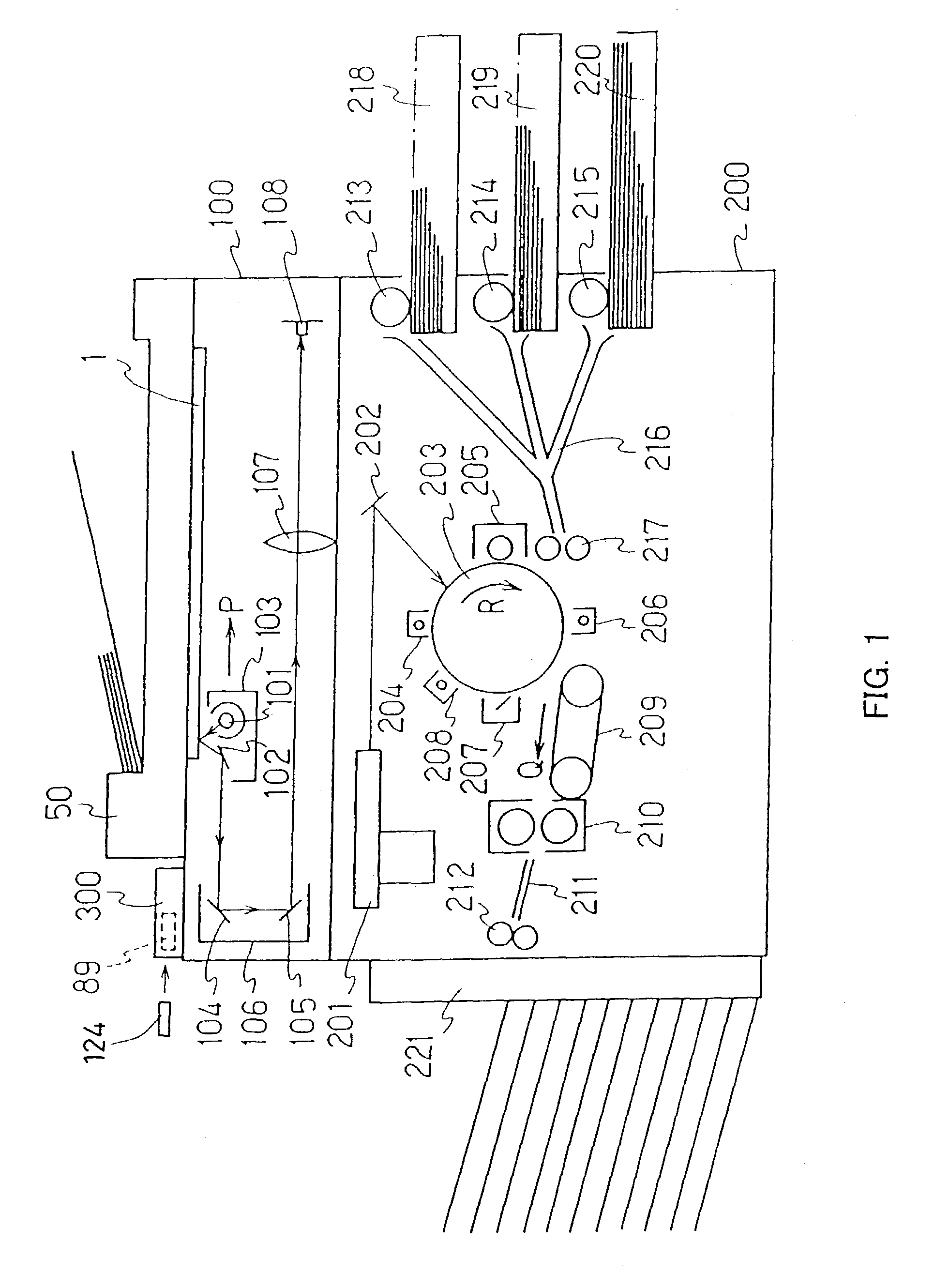 Image outputting device from mobile storage medium