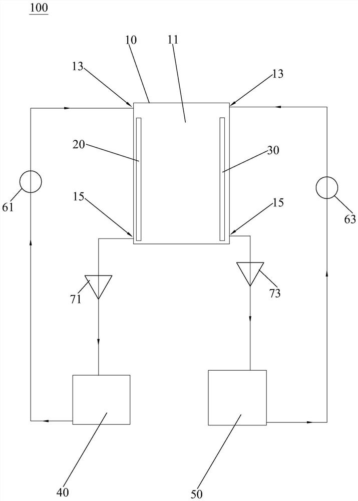 Metal-air battery capable of discharging for multiple times and implementation method