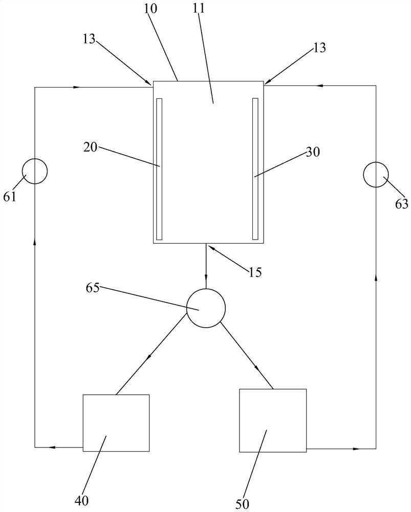 Metal-air battery capable of discharging for multiple times and implementation method