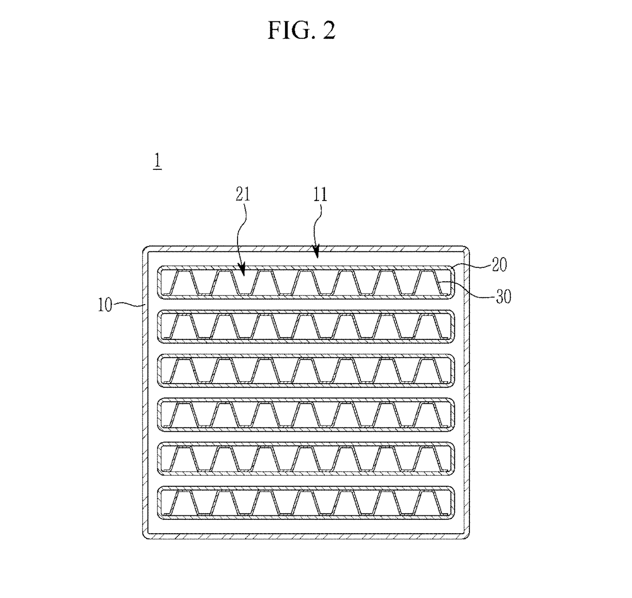 Cooler for vehicle