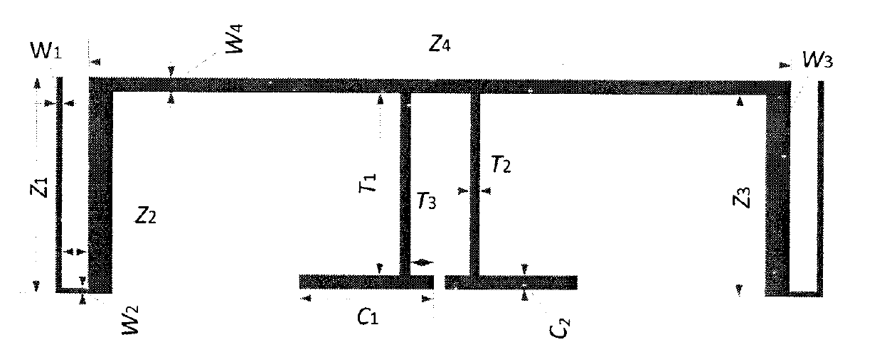 Impedance-adjustable tag antenna applied to UHF (ultrahigh frequency) RFID (radio-frequency identification) system