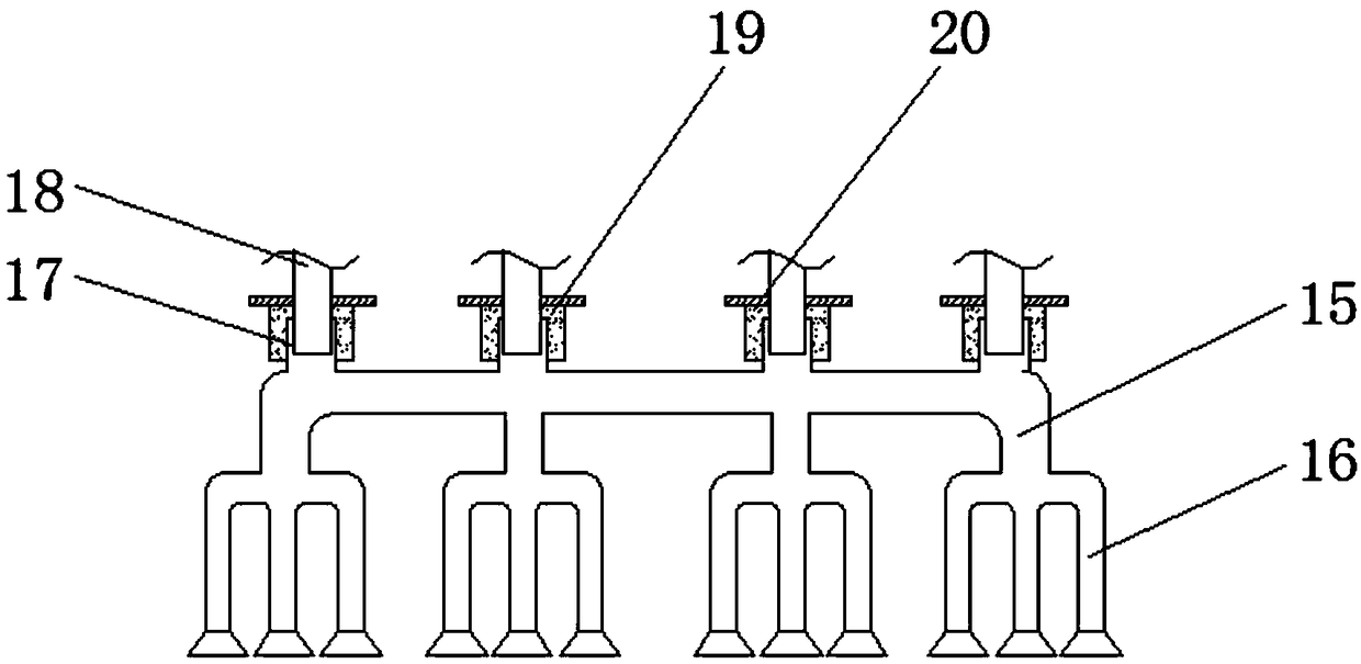 Chemical machinery capable of automatically conveying materials and preventing leakage of raw materials