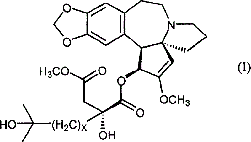 Application of alkaloid in cephalataxus fortunei esters for preventing and curing nematodiasis of plants