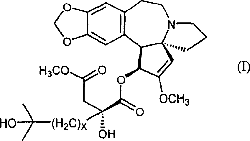 Application of alkaloid in cephalataxus fortunei esters for preventing and curing nematodiasis of plants