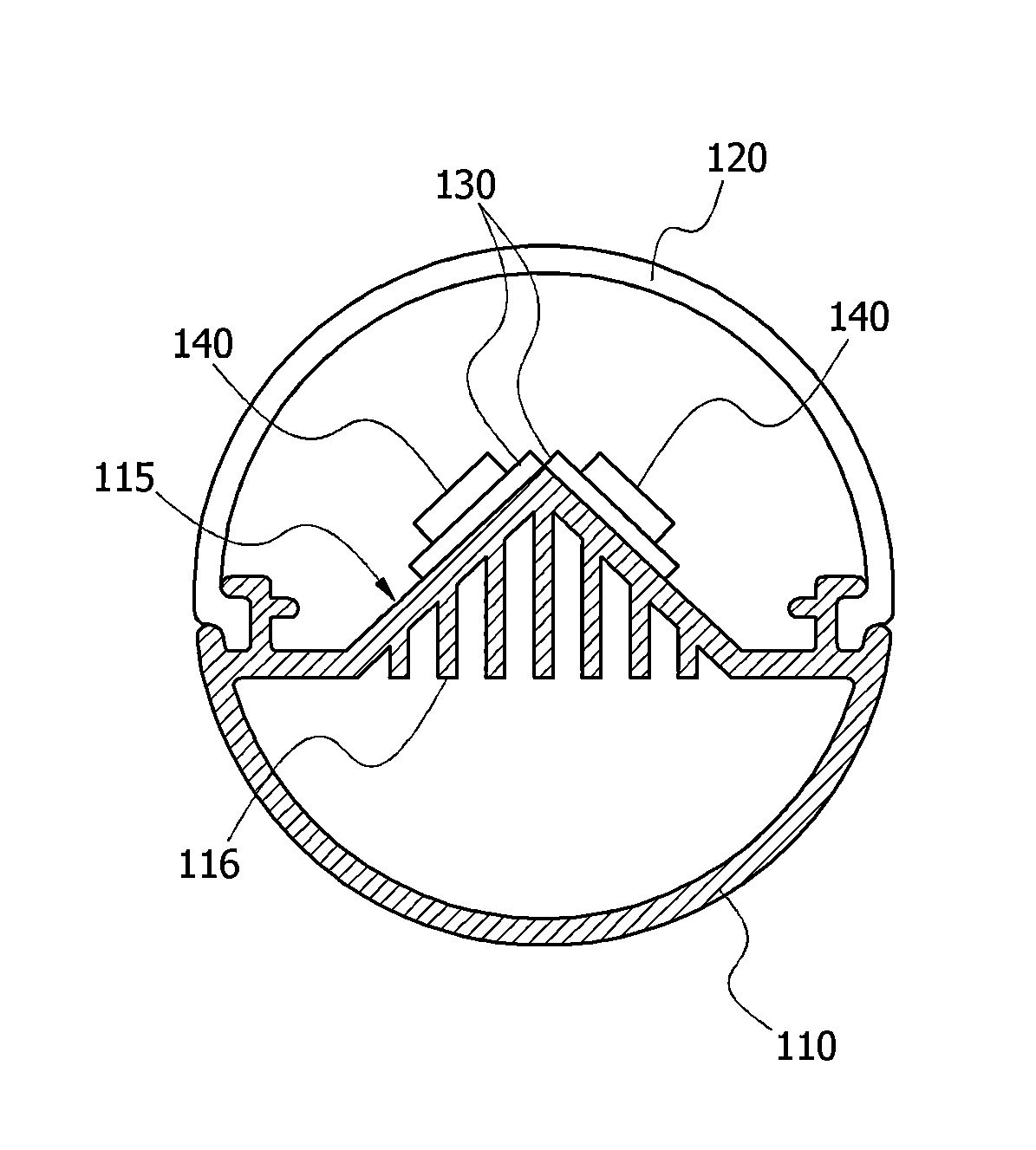 Tube-type LED illumination lamp