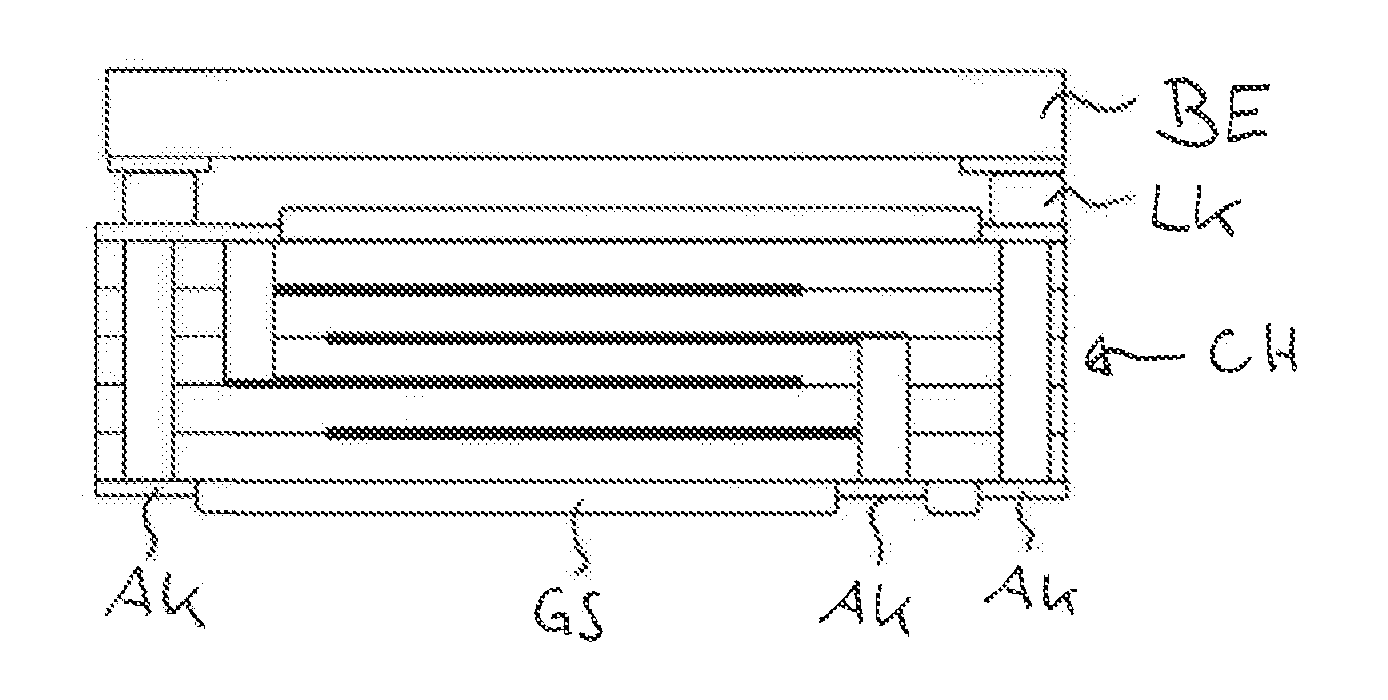 Chip with Protection Function and Method for Producing Same