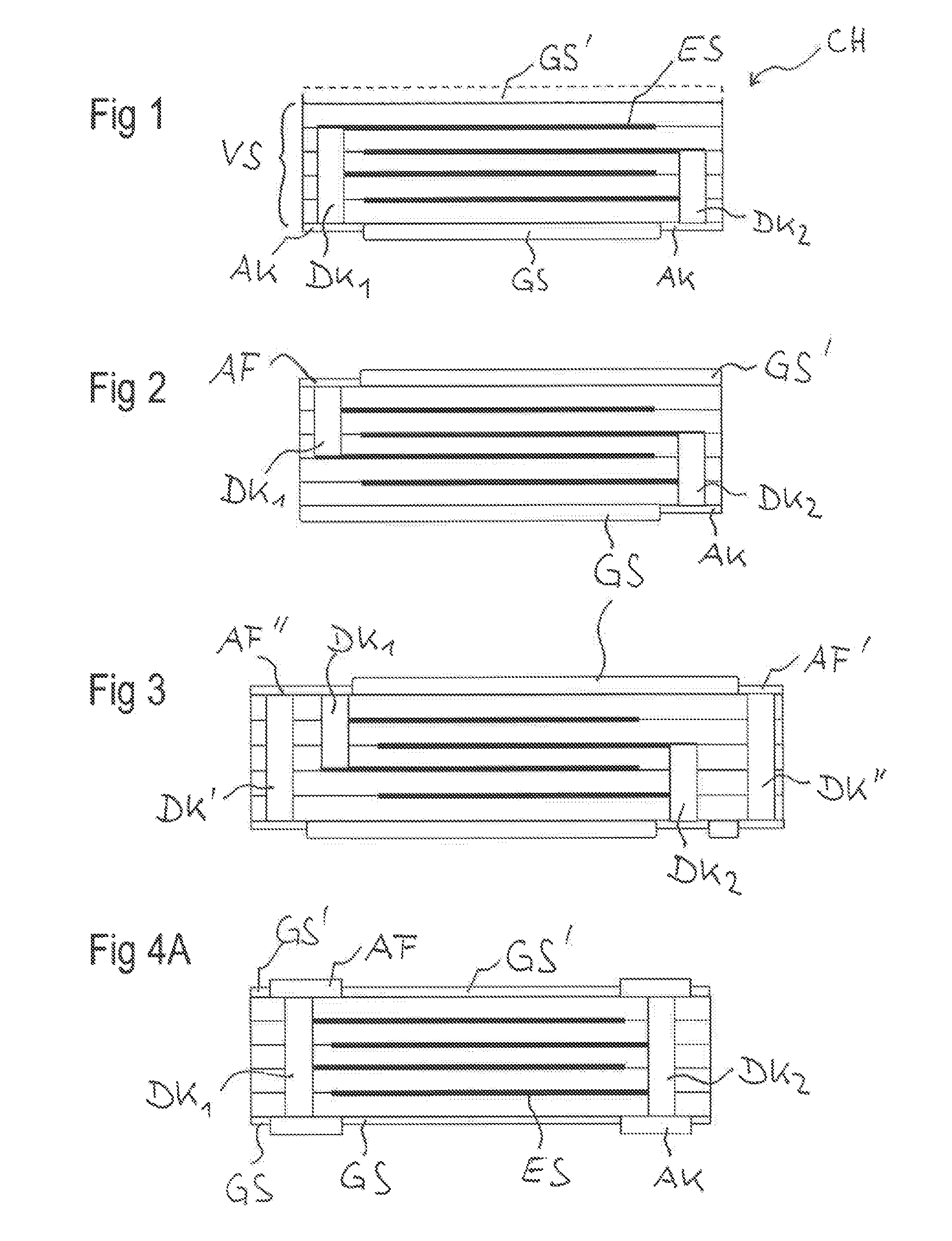 Chip with Protection Function and Method for Producing Same