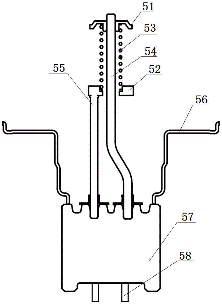 Cathode assembly of magnetron for microwave oven and magnetron thereof